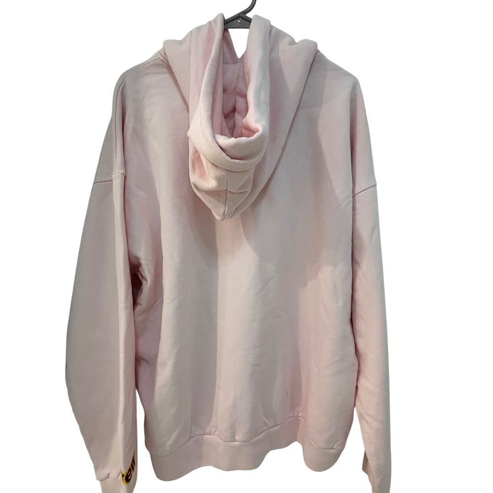 Drew‎ House Mascot Hoodie Dusty Rose Smiley Face Sweatshirt Medium Mens Women - Picture 2 of 5